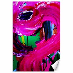 Flamingo   Child Of Dawn 8 Canvas 24  X 36  by bestdesignintheworld