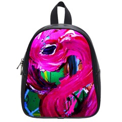 Flamingo   Child Of Dawn 8 School Bag (small) by bestdesignintheworld