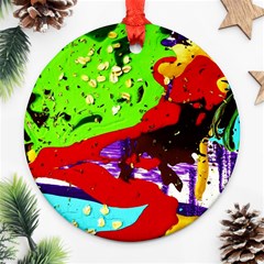 Untitled Island 4 Ornament (round) by bestdesignintheworld