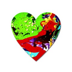 Untitled Island 4 Heart Magnet by bestdesignintheworld