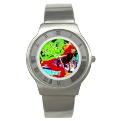 Untitled Island 4 Stainless Steel Watch by bestdesignintheworld