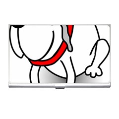 Dog Animal Pet Grin Sit Happy Business Card Holders by Nexatart