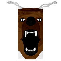 Bear Brown Set Paw Isolated Icon Jewelry Bags by Nexatart