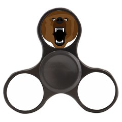 Bear Brown Set Paw Isolated Icon Finger Spinner by Nexatart