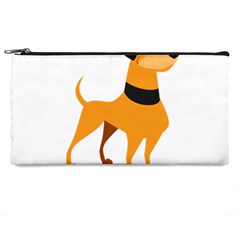 Stub Illustration Cute Animal Dog Pencil Cases by Nexatart