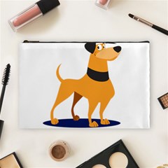 Stub Illustration Cute Animal Dog Cosmetic Bag (large)  by Nexatart