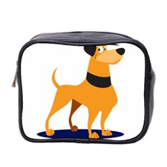 Stub Illustration Cute Animal Dog Mini Toiletries Bag 2-side by Nexatart