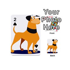 Stub Illustration Cute Animal Dog Playing Cards 54 (mini)  by Nexatart