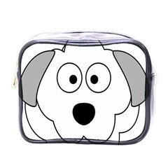 Animal Cartoon Colour Dog Mini Toiletries Bags by Nexatart