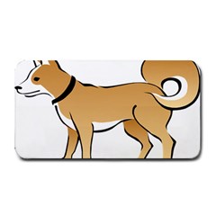 Dog Brown Pet Animal Tail Eskimo Medium Bar Mats by Nexatart