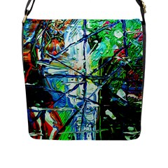 Depression 1 Flap Messenger Bag (l) 