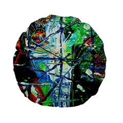 Depression 1 Standard 15  Premium Flano Round Cushions by bestdesignintheworld