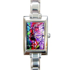 Depression 2 Rectangle Italian Charm Watch by bestdesignintheworld