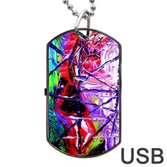 Depression 2 Dog Tag Usb Flash (two Sides) by bestdesignintheworld