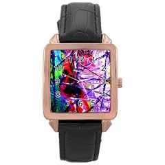 Depression 2 Rose Gold Leather Watch 