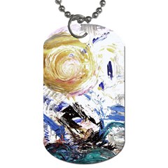 June Gloom 3 Dog Tag (two Sides) by bestdesignintheworld