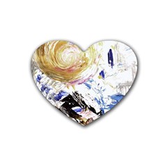 June Gloom 3 Heart Coaster (4 Pack)  by bestdesignintheworld