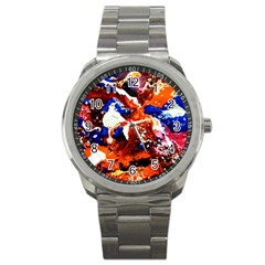 Smashed Butterfly 1 Sport Metal Watch by bestdesignintheworld