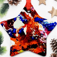 Smashed Butterfly 1 Star Ornament (two Sides) by bestdesignintheworld