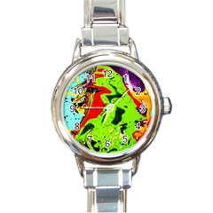 Untitled Island 3 Round Italian Charm Watch