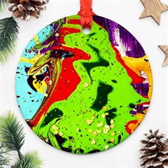 Untitled Island 3 Ornament (round)