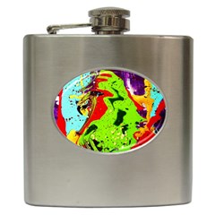 Untitled Island 3 Hip Flask (6 Oz) by bestdesignintheworld