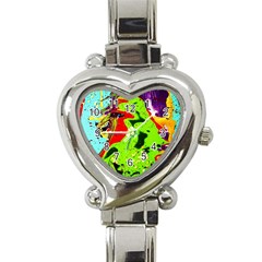 Untitled Island 3 Heart Italian Charm Watch