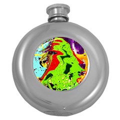 Untitled Island 3 Round Hip Flask (5 Oz)