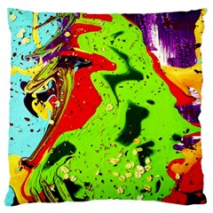 Untitled Island 3 Large Cushion Case (one Side) by bestdesignintheworld