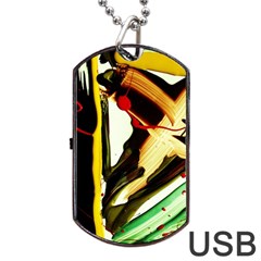 Grave Yard 2 Dog Tag USB Flash (One Side)