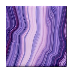 Marbled Ultra Violet Tile Coasters by NouveauDesign