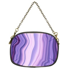 Marbled Ultra Violet Chain Purses (two Sides)  by NouveauDesign