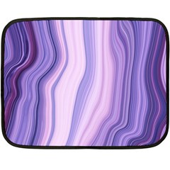 Marbled Ultra Violet Fleece Blanket (mini) by NouveauDesign