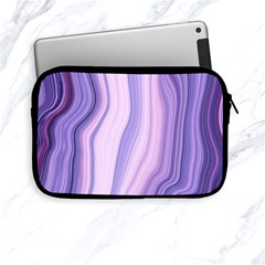 Marbled Ultra Violet Apple Ipad Mini Zipper Cases by NouveauDesign