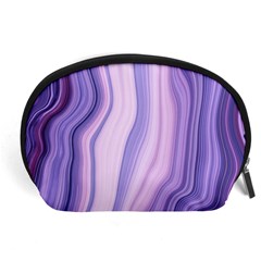 Marbled Ultra Violet Accessory Pouches (large)  by NouveauDesign