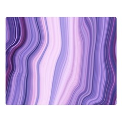 Marbled Ultra Violet Double Sided Flano Blanket (large)  by NouveauDesign