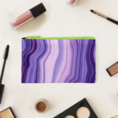 Marbled Ultra Violet Cosmetic Bag (xs) by NouveauDesign