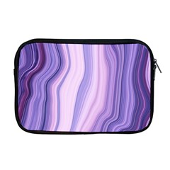 Marbled Ultra Violet Apple Macbook Pro 17  Zipper Case by NouveauDesign