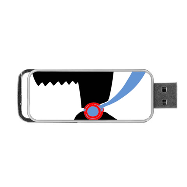 Dog Scottish Terrier Scottie Portable USB Flash (Two Sides)