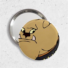 Bulldog Dog Head Canine Pet 2 25  Handbag Mirrors by Nexatart