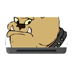 Bulldog Dog Head Canine Pet Memory Card Reader With Cf by Nexatart