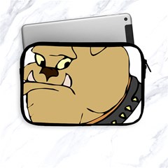 Bulldog Dog Head Canine Pet Apple Ipad Mini Zipper Cases by Nexatart