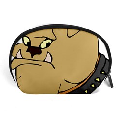 Bulldog Dog Head Canine Pet Accessory Pouches (large)  by Nexatart