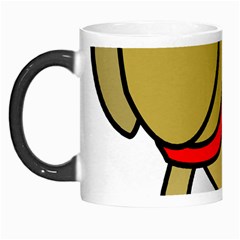 Dog Brown Spots Black Cartoon Morph Mugs by Nexatart