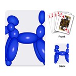 Poodle Dog Balloon Animal Clown Playing Card Back