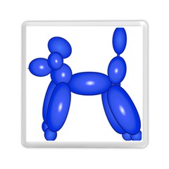 Poodle Dog Balloon Animal Clown Memory Card Reader (square)  by Nexatart