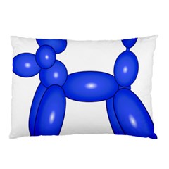 Poodle Dog Balloon Animal Clown Pillow Case (two Sides) by Nexatart