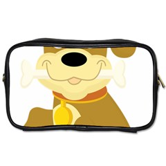 Dog Doggie Bone Dog Collar Cub Toiletries Bags 2-side by Nexatart