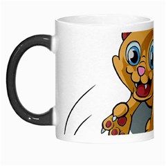 Cat Ball Play Funny Game Playing Morph Mugs by Nexatart