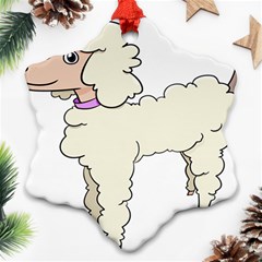 Poodle Dog Breed Cute Adorable Ornament (snowflake) by Nexatart